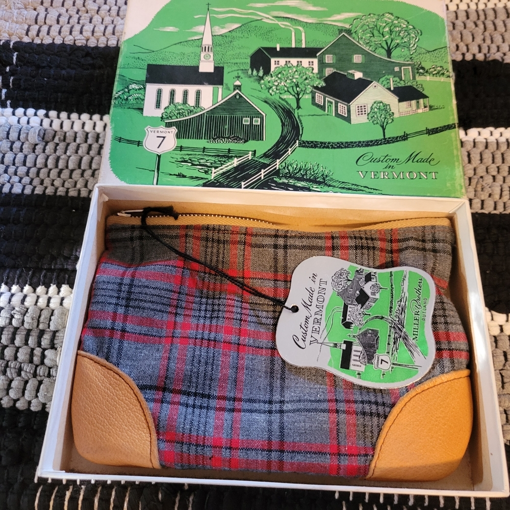 Vintage Miller Brothers bag new in box with original tags